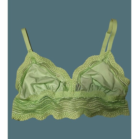 Cosabella Soft Triangle Dreamie Dolce Cotton Cup Unlined Bra Women Size M - Picture 1 of 5